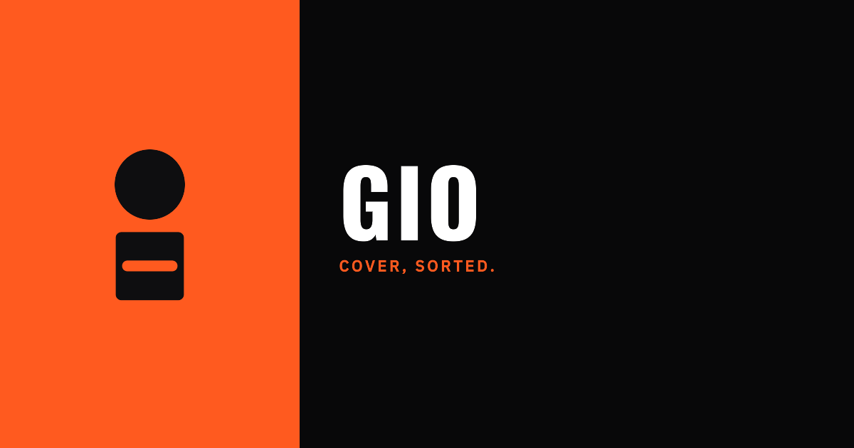 Gio — Cover, sorted.